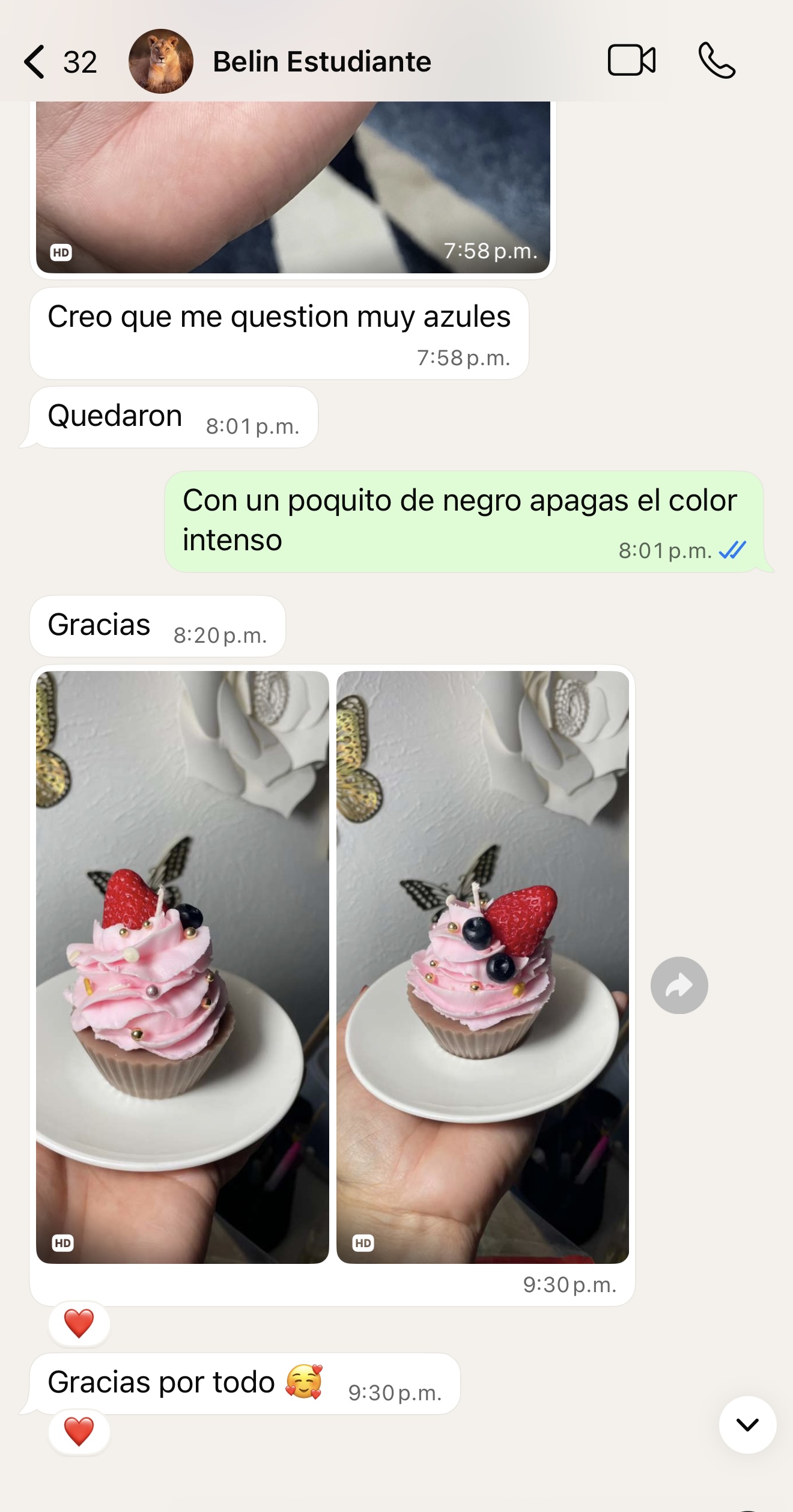 Testimonio de alumna de AmbArt Candles 5